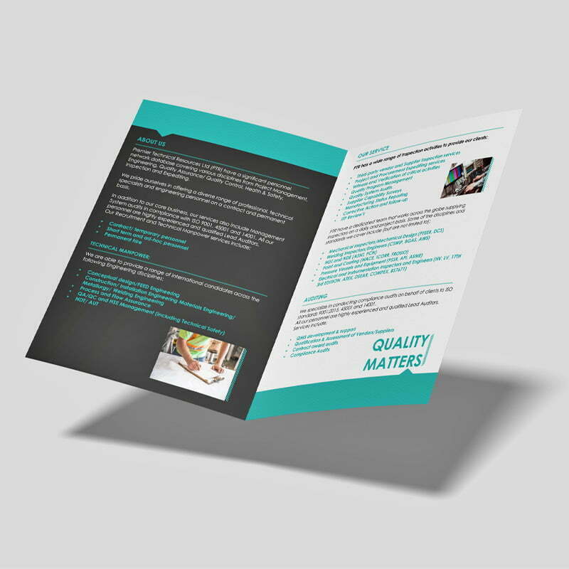 folded flyer