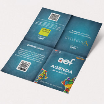crossfold leaflet